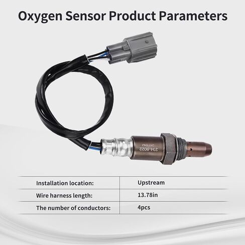 O2 Oxygen Sensor Upstream Fits for Toyota Sienna Tacoma Venza 4runner Avalon Camry Highlander for RAV4 L4 2.7L 2.5L V6 3.5L 2006-2012, for Lexus Rx350 Rx450h Es350 2008-2011 Replace 234-9022 in Kuwait