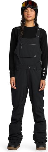 Volcom Women's Ash Stretch GORE-TEX Snowboard Bib Overalls – 20K Waterproof, Zip Tech® in Saudi Arabia