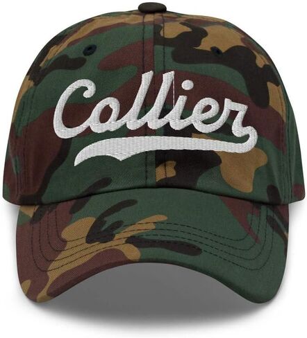 Collier Hat Collier Baseball Hat Personalized Custom Last Name Cap Family Name Headwear Surname Cap Gift Unisex Adjustable in Saudi Arabia