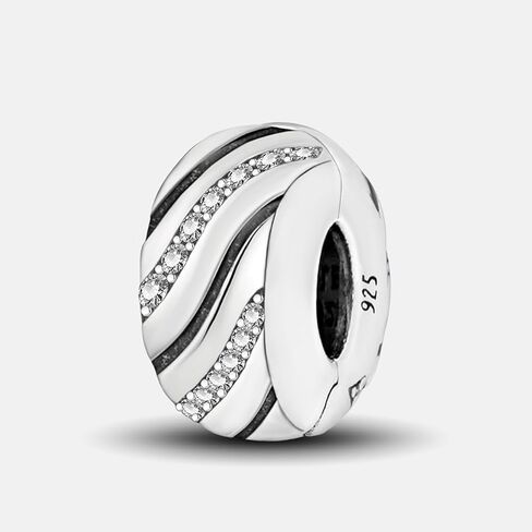 قطعة واحدة من سلسلة الخرز العصرية ذات المشبك تناسب مطابقة المجوهرات DIY والديكور اليومي هدية للنساء in Saudi Arabia
