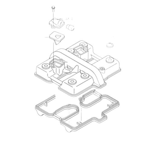 Motorcycle Cylinder Head Cover Gasket Compatible with EX400 EN400 KLE400 EN450 KLE500 NINJA500 EX500 ER500 EN500 EX EN in Kuwait