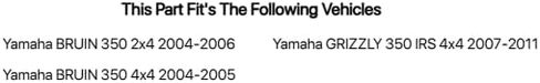 TUSK Carburetor Rebuild Kit for Yamaha Bruin 350 2x4 2004-2006 in Saudi Arabia