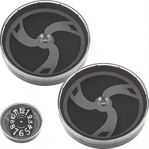 4 Pack Watch Dial Storage Box, Round Plastic Watch Parts Case with Clear Lid Dustproof Movement Holder Organizer for Watchmakers Protective Container for Repair Components in Kuwait