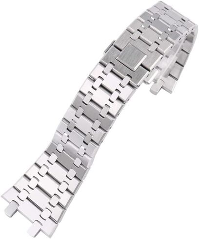 لساعة AP Royal Oak 15400/26331/15500 للرجال ملحقات سوار فولاذي ناعم in Saudi Arabia