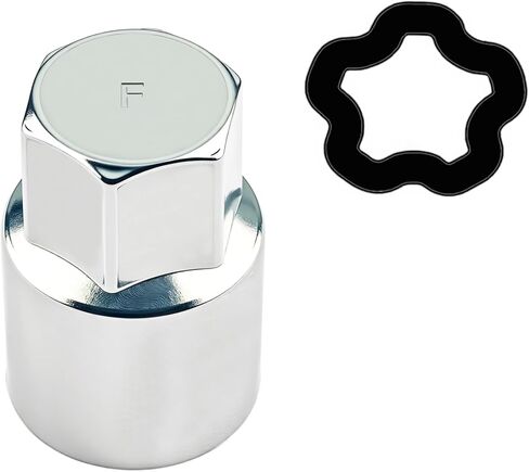 #F for Toyota Wheel Lock Key Compatible Toyota Lexus Tacoma F-Wheel Locking nut Key Removal Tool in Kuwait