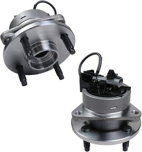 Autoround 513204 2 Pack Front Wheel Hub and Bearing Assembly Compatible with Chevy Cobalt 2005-2010, Saturn Ion 2003-2007, Pontiac G5 2007-2010/ Pursuit 2005-2006, 4 Lug ABS in Saudi Arabia