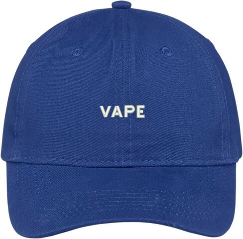Trendy Apparel Shop Vape Embroidered Low Profile Cotton Cap Dad Hat in Saudi Arabia