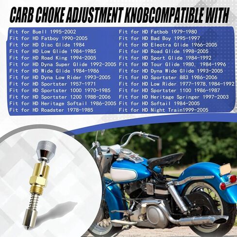 مقبض تعديل خنق المكربن ​​كارب مناسب لهارلي بيج توين مناسب لدورة S & S Super E G B استبدال المكربنات 35-0466 in Kuwait