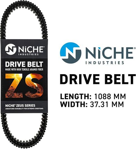 NICHE ZEUS Drive Belt Can-Am Maverick X3 R RR Turbo Trail Sport 1000R Defender Traxter HD10 HD8 HD9 422280656 422280651 in Saudi Arabia