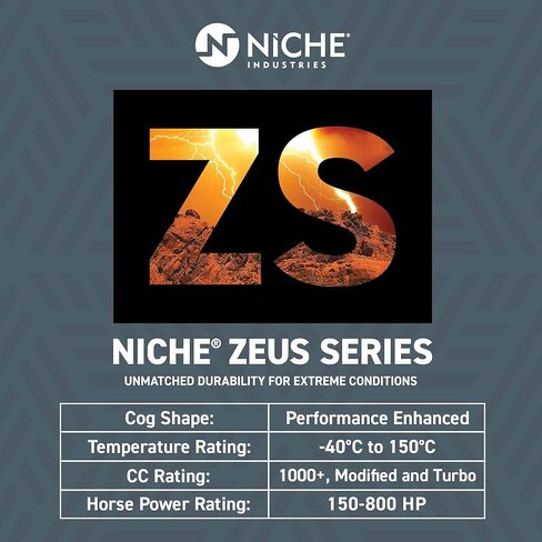 NICHE ZEUS Drive Belt Can-Am Maverick X3 R RR Turbo Trail Sport 1000R Defender Traxter HD10 HD8 HD9 422280656 422280651 in Saudi Arabia