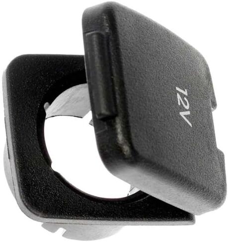 KarParts360 For Ford Explorer 2011-2019 Power Outlet Cap | Black Housing | Plastic, Steel Material; White | 0.87 Inches Inside Diameter | 0.13 Inches Thickness | BB5Z19A487AA in Saudi Arabia