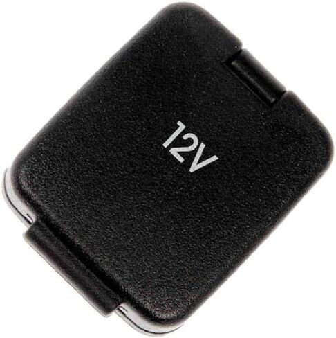 KarParts360 For Ford Explorer 2011-2019 Power Outlet Cap | Black Housing | Plastic, Steel Material; White | 0.87 Inches Inside Diameter | 0.13 Inches Thickness | BB5Z19A487AA in Saudi Arabia