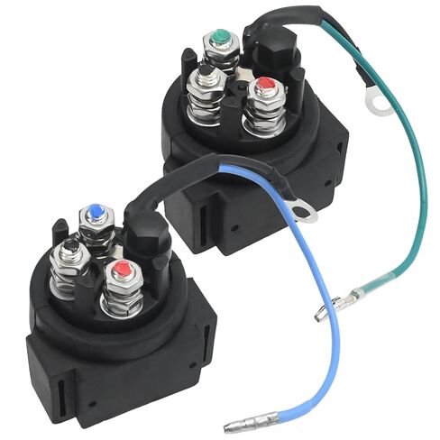 قطعتان 6E5-8195B-01 مجموعة تتابع إمالة الطاقة لأعلى لأسفل، بديلة لـ Yamaha 75 80 90 100 115 130 150 155 175 200 225 HP 1991-2006، يستبدل 6E5-8195A-00 in Saudi Arabia