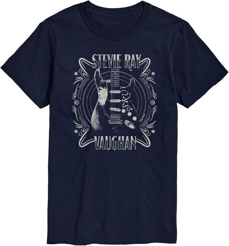 HYBRID APPAREL Stevie Ray Vaughan - Guitar - Men's Short Sleeve Graphic T-Shirt in Saudi Arabia