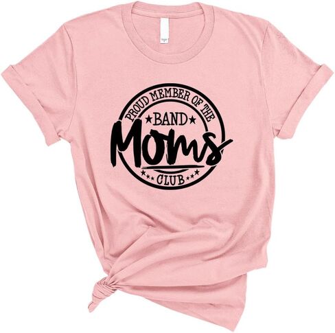 TeesAndTankYou Proud Band Mom Shirt Unisex in Saudi Arabia