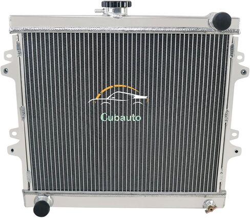 مشعاع ألومنيوم لـ 1984-95 1994 Toyota Pickup DLX/ 4Runner SR5 2.4L L4 MT 85 86 87 88 89 90 91 92 93 94 مشعات، 3 صف مشعاع تدفق كامل من الألومنيوم in Kuwait