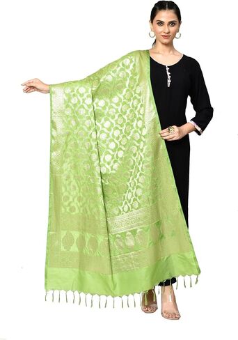 Banarasi Dupatta for Women, Shawl Scarf Wrap Chunni in Saudi Arabia