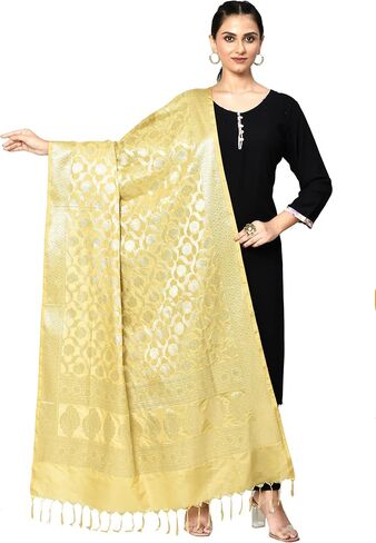 Banarasi Dupatta for Women, Shawl Scarf Wrap Chunni in Saudi Arabia