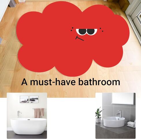 Cute Rug, Soft Bath Mat, Non Slip Shape Rug, Area Rug Animal Bedroom Rugs for Home Decor, Housewarming in Saudi Arabia