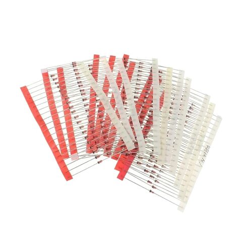 140/250PCS 1W Diode Assortment Kit 3V to 33V 25 Value 3.3V 5.1V 10V 12V 15V 24V 33V Diode in Kuwait