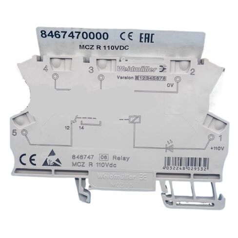 1 قطعة/الوحدة مرحل MCZ R 110VDC رقم 8467470000 مرحل الحالة الصلبة فائق النحافة in Kuwait