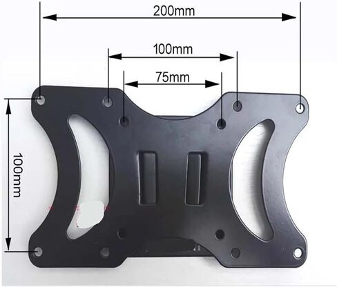 LCD-2 20 كجم 200x100 حامل جداري للتلفزيون الثابت للتلفزيون 10 "-32" لوحة مسطحة LCD LED TV آلية رفع in Saudi Arabia