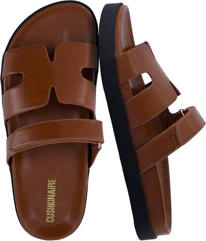 CUSHIONAIRE Women's Estate Footbed Sandal With +Comfort in Saudi Arabia