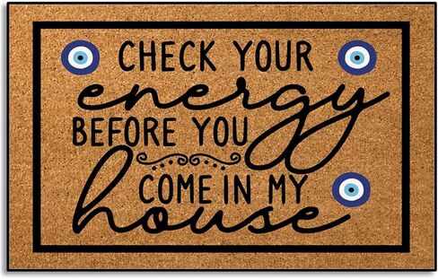 Doormat Hippity Hoppity Get Off My Property Rug for High Traffic Areas in Saudi Arabia