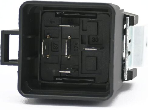 2 Pcs 896H-1CH-D1SW-R1, 896H-1CH-D1SW-R1-U30 High Power Skirted Fit for Mini Relay Relay, 50A, 12VDC SPDT with Resistor & Bracket 5 Pins in Saudi Arabia