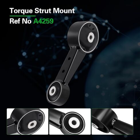 محرك المحرك Tran Mount Kit متوافق مع محرك هايلاندر 2008-2013 3.5L V6، استبدال OE A42044 A62036HY A4259 A4207 4 قطعة in Saudi Arabia