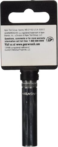 GEARWRENCH 1/4" Drive Deep External Torx Socket, E10 - 80196 in Saudi Arabia