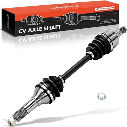 A-Premium CV Axle Shaft Assembly Compatible with Yamaha Grizzly 660 2002, Front Left Driver Side, Replace# 5KM-2510J-00-00, 5KM-2510F-00-00 in Saudi Arabia