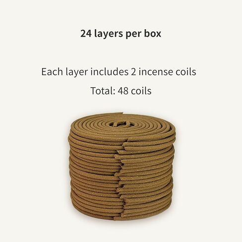 I H INCENSE HOUSE+ - ملف بخور خشب الصندل ShinShan · 48 ملفًا · 3.5-4 ساعات · الاستخدام اليومي · حامل بخور شبكي معدني متضمن · SS4H (صندوق واحد) in Kuwait