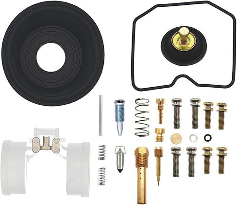 2-Pack Carb Rebuild Kits EX250F مجموعة إصلاح المكربن ​​لاستبدال Kawasaki Ninja 250R 1996-2007 EX250J مع تعويم in Saudi Arabia