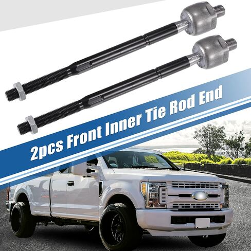 X AUTOHAUX 2pcs Front Inner Tie Rod Ends Kit Suspension Steering Tie Rod End for Ford Explorer for Ford Police Interceptor Sedan Drag Link No.EV800893 in Saudi Arabia