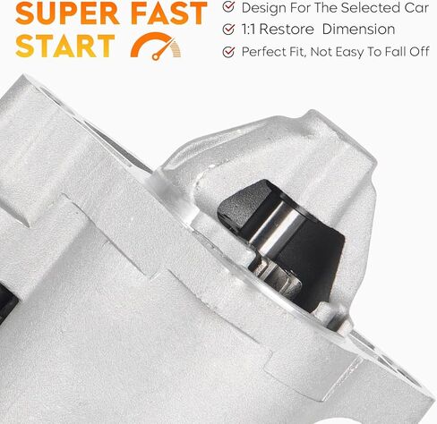 New Starter for Jeep Grand Cherokee 1999 2000 2001 2002 2003 2004 4.7L, 410-48206 SMT0316 19012 17699 M0T91181 in Saudi Arabia
