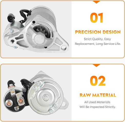 New Starter for Jeep Grand Cherokee 1999 2000 2001 2002 2003 2004 4.7L, 410-48206 SMT0316 19012 17699 M0T91181 in Saudi Arabia