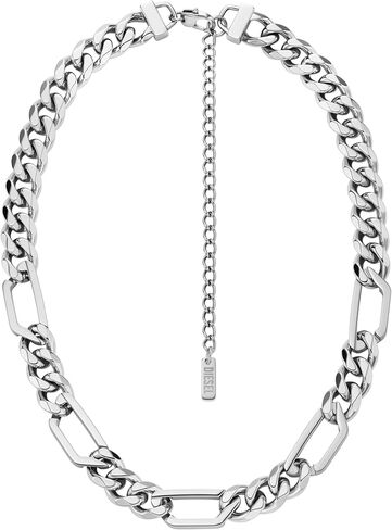 Diesel Stainless Steel Chain Necklace (Model: DX1626040) in Saudi Arabia
