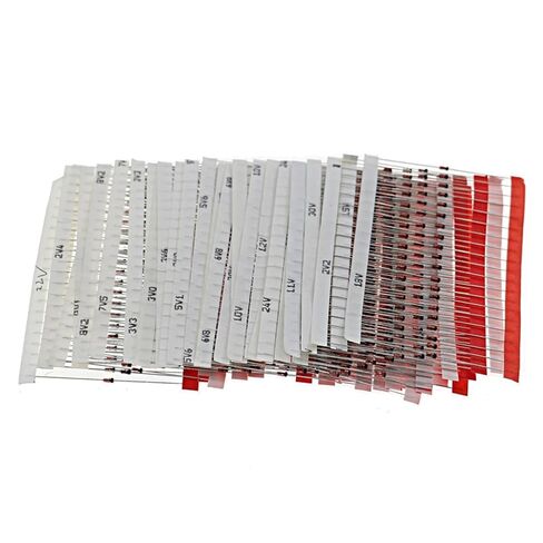 600pcs 20pcs 2V - 39V 30 Values 1/2W 0.5W Diode Assorted Kit Set(100pcs 12V) in Saudi Arabia