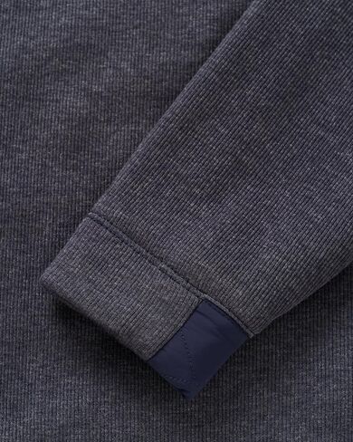 johnnie-O Men's Weller Lightweight Mixed Media Fleece Jacket, Navy in Kuwait