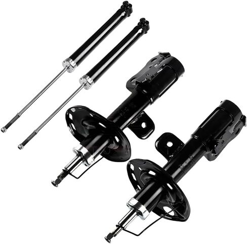 Front Rear Suspension Strut Shock Absorber for Lexus CT200h 2011-2015 1.8L l4, for Toyota Prius 2010-2015 1.8L l4, for Toyota Prius Plug-In 2012-2015 1.8L l4 4PCS in Kuwait