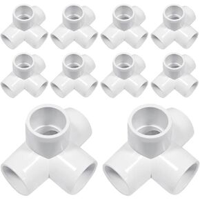 DSY 1/2 "4 طريقة الكوع تركيب الأنابيب البلاستيكية محول 4 طريقة SCH40 موصل (20 حزمة) in Kuwait