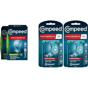 حزمة Compeed Advanced Blister Care 9 فوط رياضية مختلطة (عبوتان) و10 فوط بأحجام مختلطة (عبوتان) in Kuwait