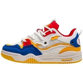 Men's Trendy Street Style Skate Shoes, Comfy Non Slip Lace Up Casual Sneakers for Men's Outdoor Activities in Kuwait