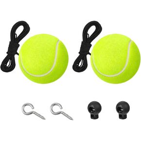 2PCS Tennis Ball Garage Parking Aid, Vehicles Parking Assist Ball & Adjustable Height Lanyard Kit, Garage Automotive Stop Indicator Avoid Crash and Scratch, Universal Fit in Kuwait