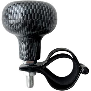 مقبض عجلة القيادة الدوار، كرة معززة عالمية تدور 360 درجة، مقبض طاقة معزز لعجلة القيادة للسيارات والشاحنات والجرارات والقوارب (ألياف الكربون) in Kuwait