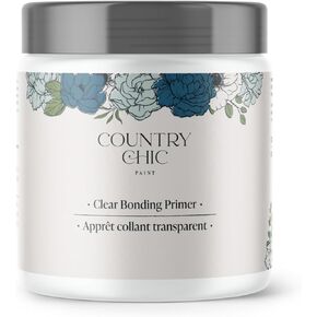 برايمر شفاف للربط - طلاء أثاث على طراز الطباشير لسطح الطلاء التمهيدي الشفاف - طلاء أساس لاصق للأثاث والديكور للصفائح أو الزجاج أو المعدن أو الطلاء الزيتي أو البقع - (4 أونصة) in Kuwait