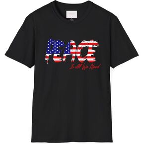 Peace Flag Graphic T-Shirt | Flag Typography, Distressed USA Design in Saudi Arabia