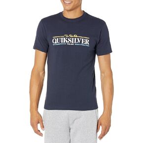 Quiksilver Big Logo T-Shirt (US, Alpha, X-Large, Regular, Regular, Dark Blue) in Kuwait