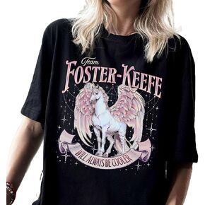 سويت شيرت بغطاء للرأس من Team Foster-Keefe Will Always Be Cool، قمصان فريق Foster-Keefe، قميص أكاديمية Foxfire، تي شيرت Keeper Of The Lost Cities، Kotlc Merch، هدايا محبي الكتب in Kuwait